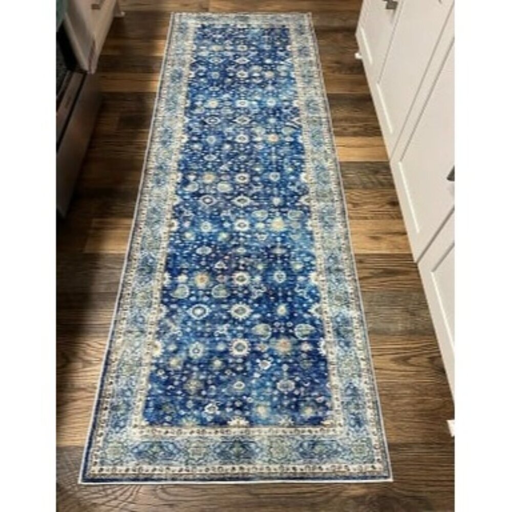 Runner Rug 2'x6' Hallway Runner Rug Washable Boho Rug Soft Area Rug Non-Slip Non